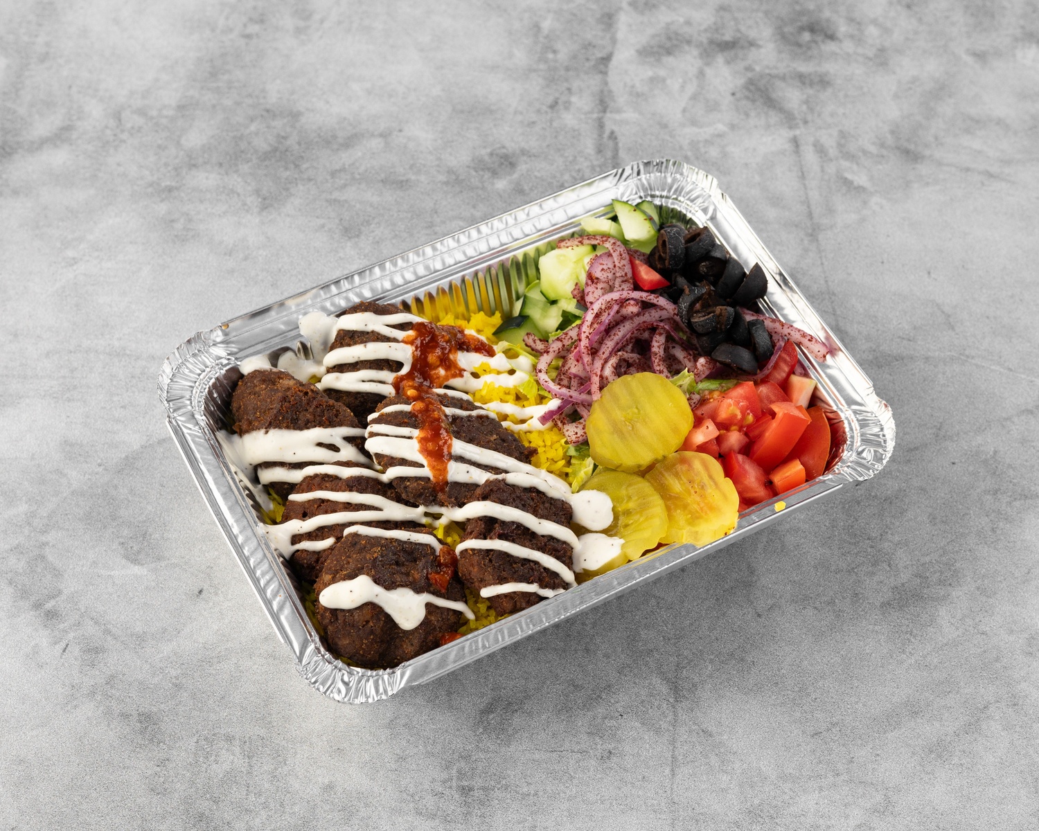 Kofta Bowl Mediterranean food San Marcos